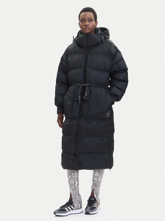 adidas by Stella McCartney adidas by Stella McCartney Geacă de iarnă IX3081 Negru Loose Fit
