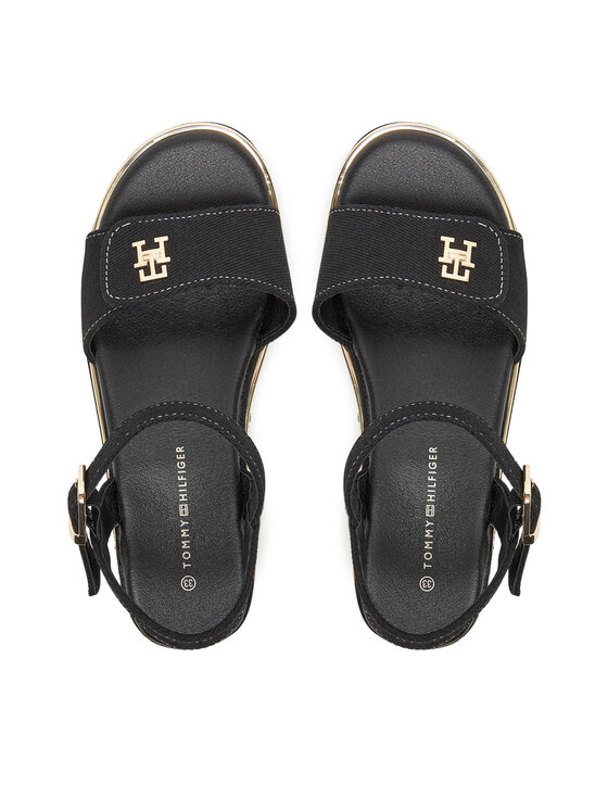 Tommy Hilfiger Tommy Hilfiger Sandály T3A2-33788-1828 M Černá