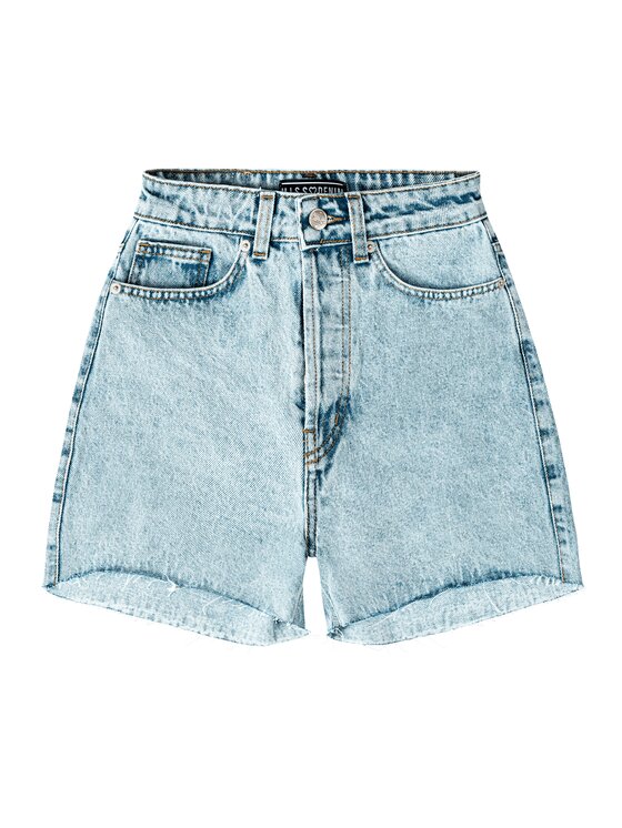 MissDenim MissDenim Szorty jeansowe Rolled Up Niebieski Regular Fit