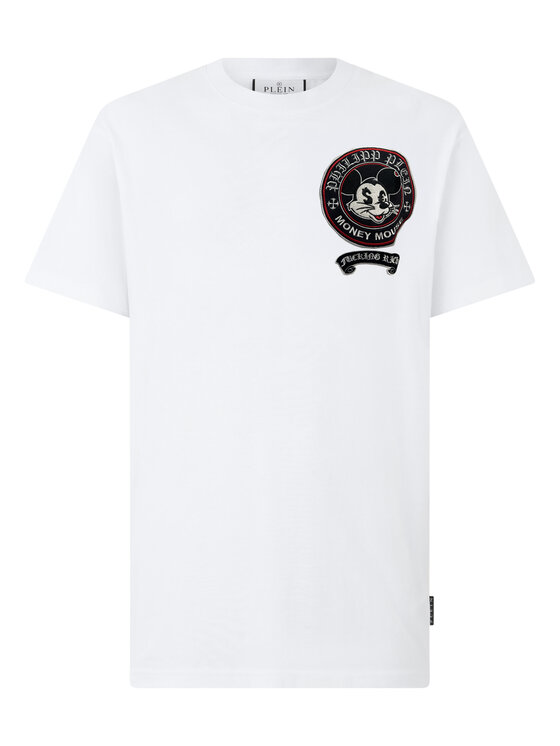 PHILIPP PLEIN PHILIPP PLEIN T-Shirt 31660 Biały Regular Fit