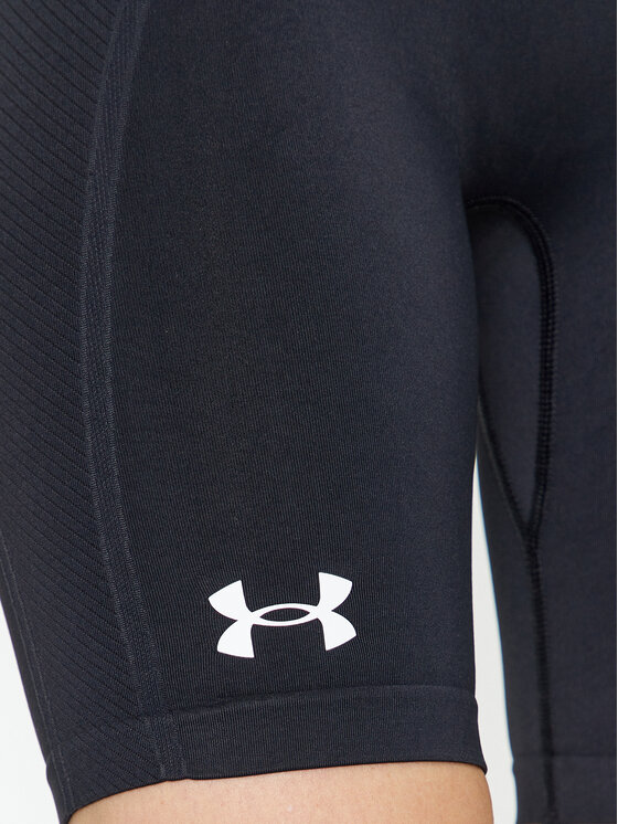 Under Armour Under Armour Szorty sportowe Ua Train Seamless Short 1379151 Czarny Compression Fit