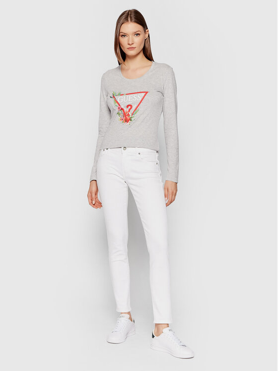 Blusa Nelli W1YI97 JA911 Grigio Slim Fit