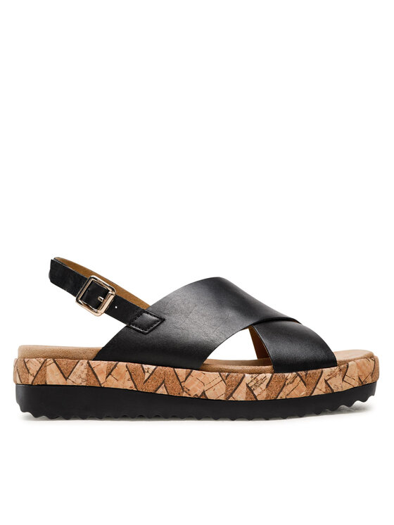 Sandali 9-28712-28 Nero