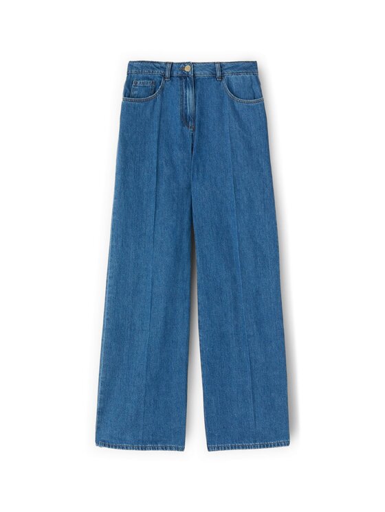 Motivi Motivi Jeansy P531Q504540N024 Niebieski Over Fit