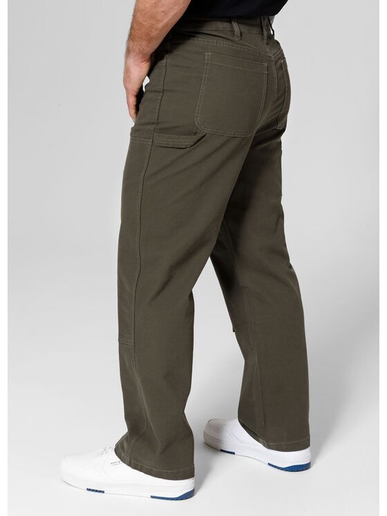 PITBULL PITBULL Spodnie materiałowe Dogwood Zielony Regular Fit