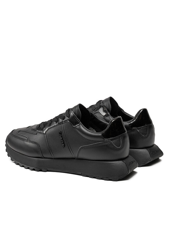 Calvin Klein Calvin Klein Sneakers Low Top Lace Up Lth W/ Hf HM0HM01479 Nero