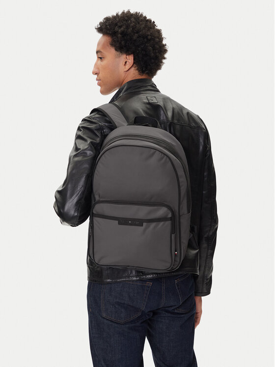 Tommy Hilfiger Tommy Hilfiger Раница Th Repreve Backpack AM0AM13464 Сив