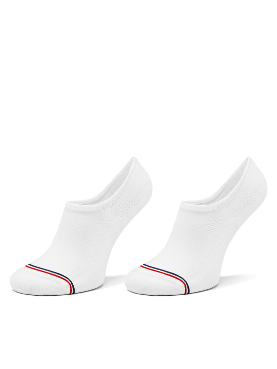 Tommy Hilfiger Tommy Hilfiger Набір 2 пар шкарпеток до щиколотки unisex 701228179 Білий