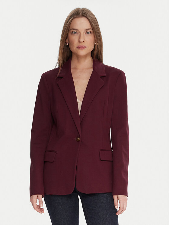 Guess Guess Suknjič W5BN66 KCMU2 Bordo rdeča Regular Fit