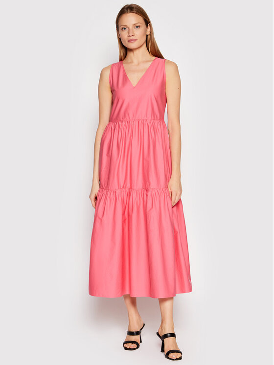 Boss Rochie de vară C_Ditesta 50470014 Roz Regular Fit 50470014 imagine noua