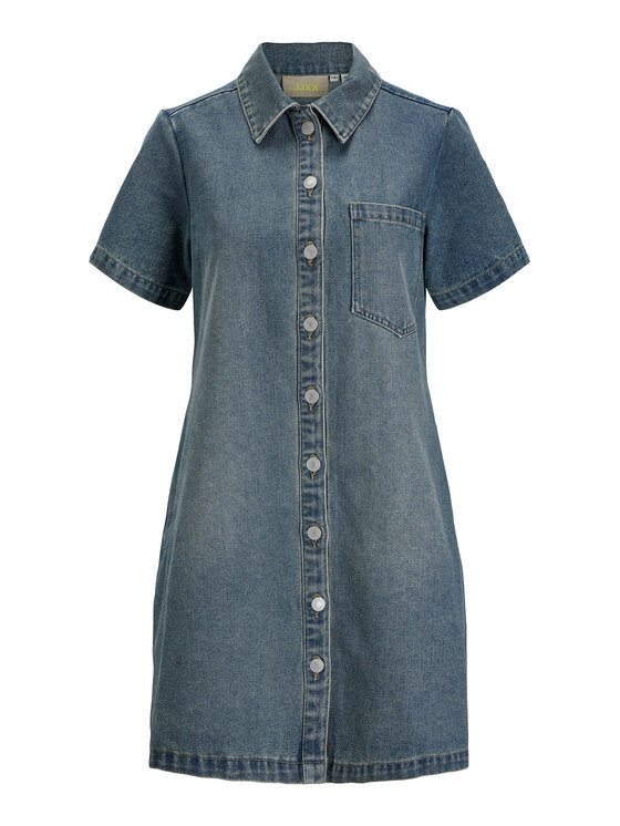 JJXX JJXX Džínové šaty 12273029 Modrá Regular Fit