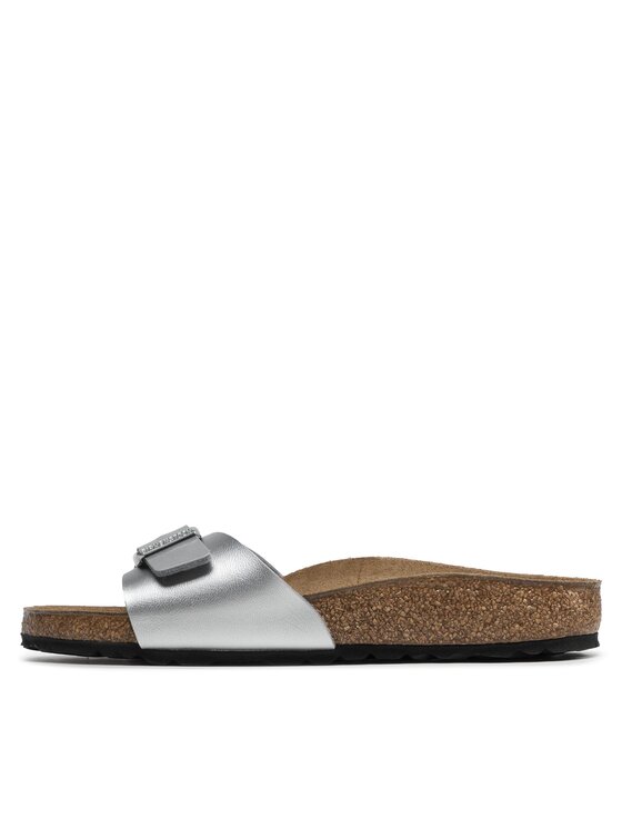 Birkenstock Birkenstock Pantoletten Madrid Bs 0040413 Silberfarben