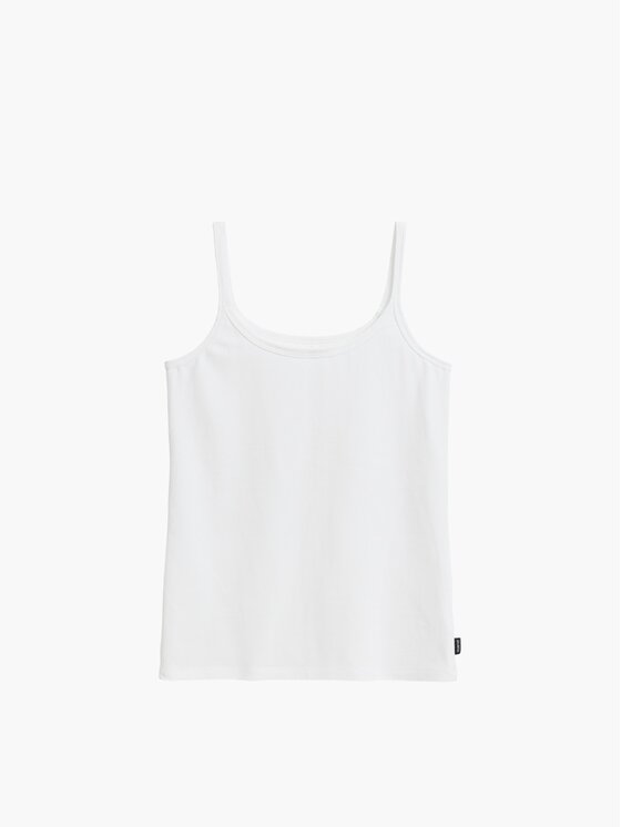 Atlantic Atlantic Top basic Biały Regular Fit