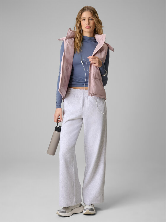 4F 4F Spodnie dresowe BASIC+ Szary jasny Regular Fit