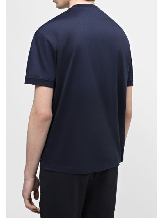 EA7 Emporio Armani EA7 Emporio Armani Tričko 3DPT40 PJFBZ 1554 Tmavomodrá Regular Fit