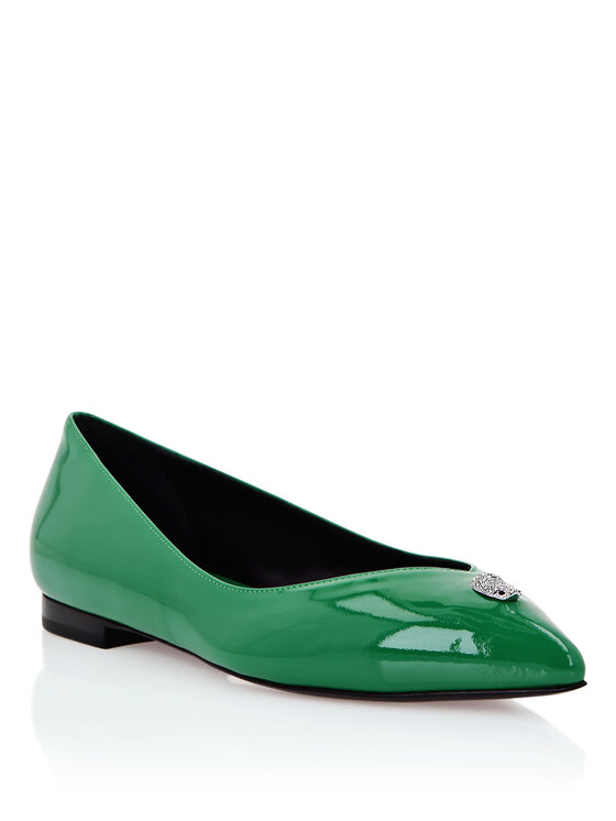 PHILIPP PLEIN PHILIPP PLEIN Ballerine 1561 Verde