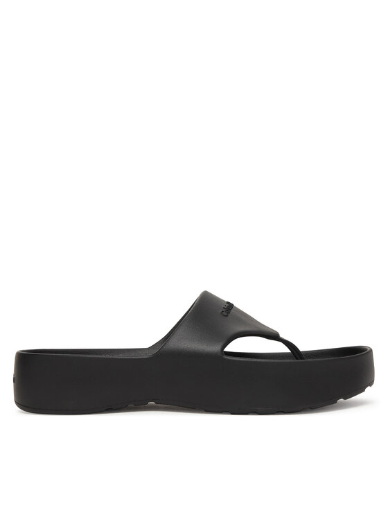 Calvin Klein Calvin Klein Čības uz pirksta One Piece Eva Flip Flop Thong HW0HW02957 Melns