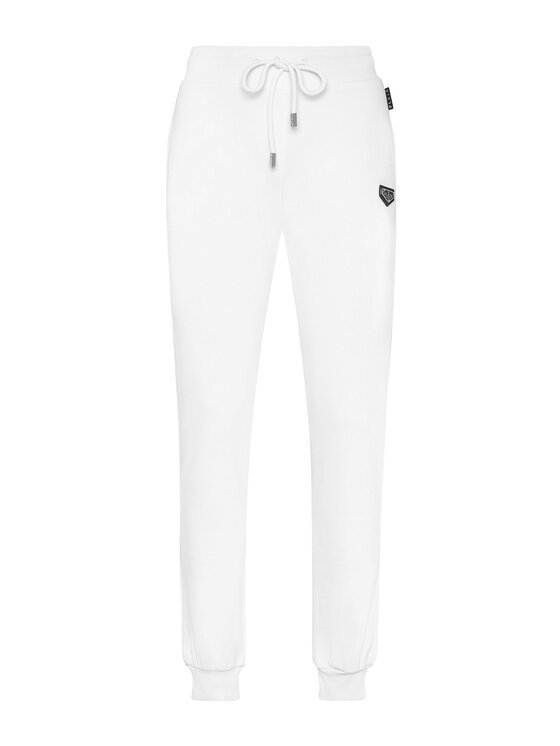 PHILIPP PLEIN PHILIPP PLEIN Joggery 9545 Biały Regular Fit