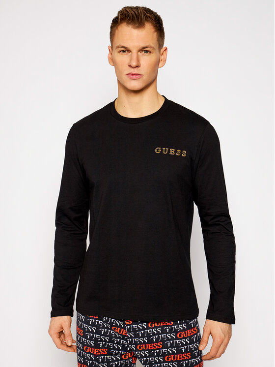 Guess Guess Pizsama U0BX01 JR018 Fekete