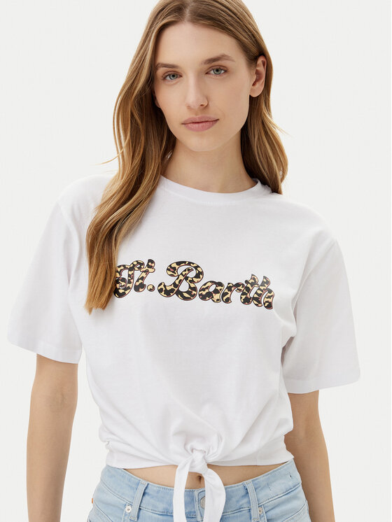 Silvian Heach Silvian Heach Тишърт Knippi GPP25190TS Бял Regular Fit