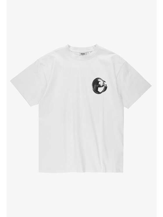PROSTO. PROSTO. T-Shirt P Rim KL261MTEE1162 Biały Oversize