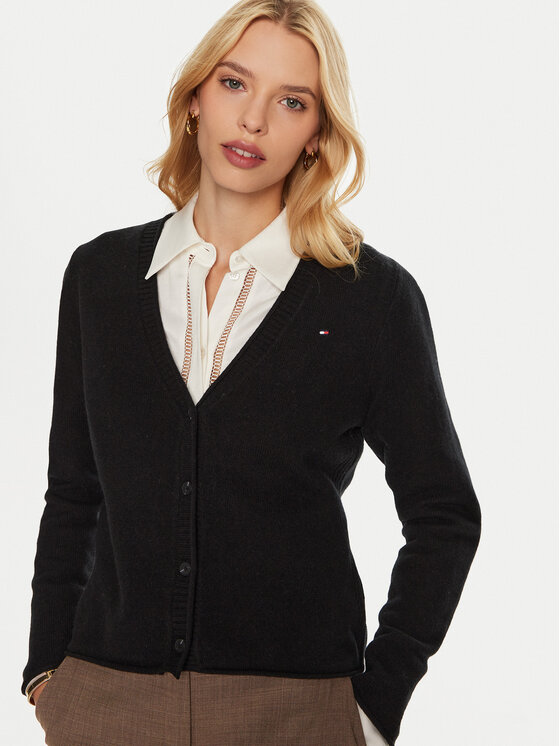 Tommy Hilfiger Tommy Hilfiger Kardigan WW0WW43092 Must Regular Fit