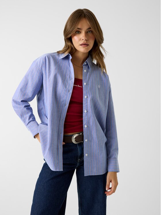 Guess Guess Halenka 183550 Modrá Classic Fit