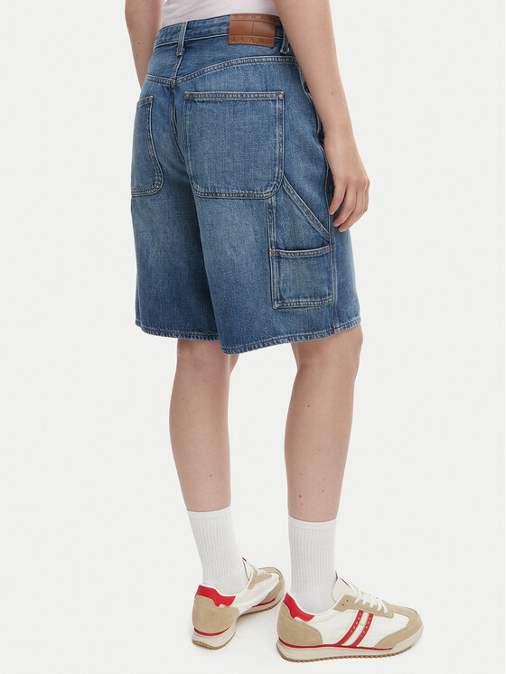 Tommy Jeans Tommy Jeans Džínové šortky DW0DW22693 Modrá Relaxed Fit