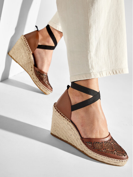 Pinko Espadrilles Patty Sandalo PE 22 BLKS1 1H211A Y86A Marron