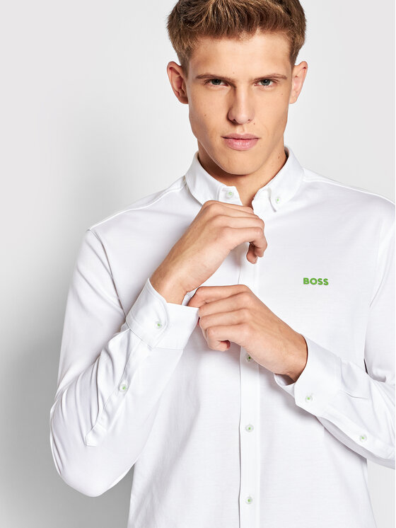 Camicia Biado_R 50469836 Bianco Regular Fit