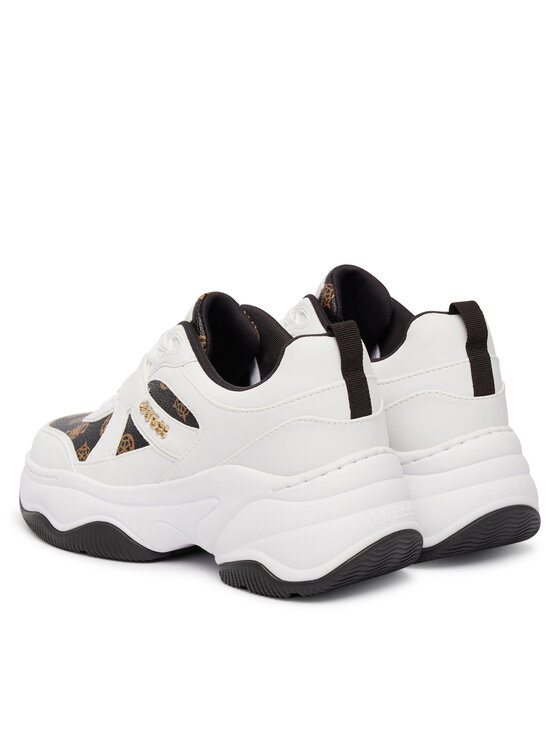 Guess Guess Sneakersy FLFHAC FAL12 Biały