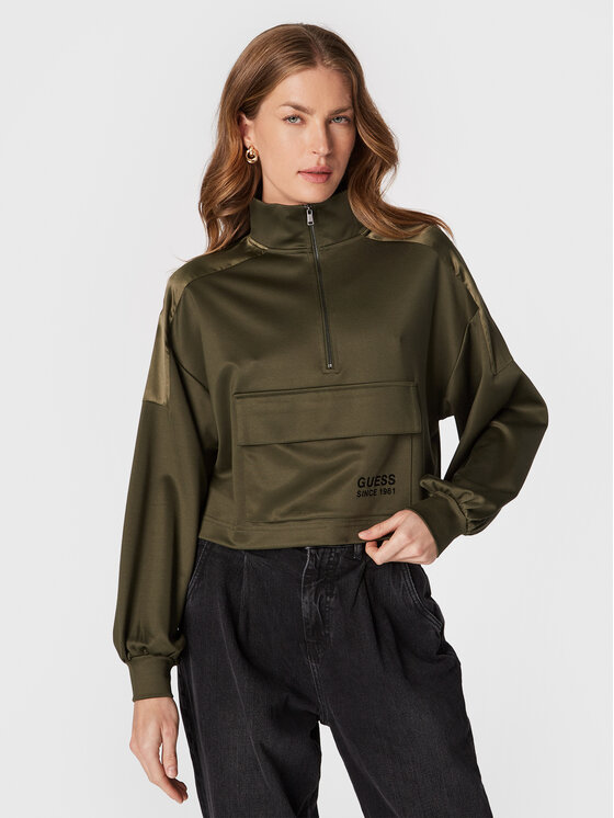 Felpa Laila W2BQ19 KB7K2 Verde Regular Fit