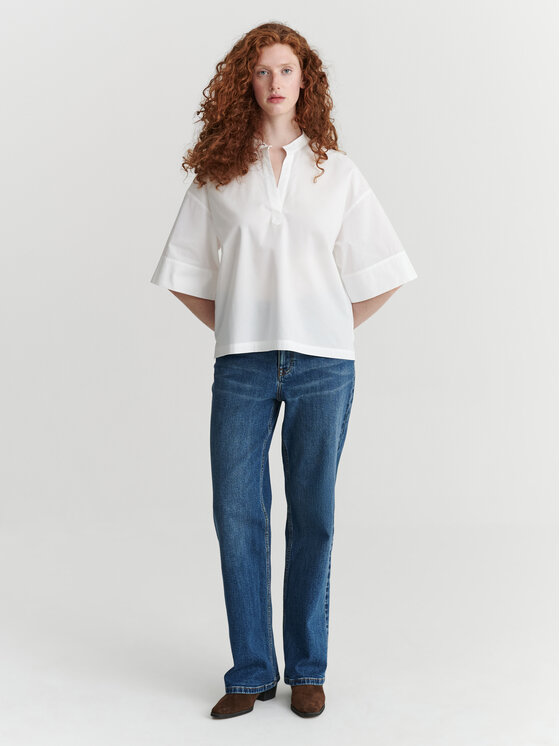 TATUUM TATUUM Bluzka HITAMI Biały Casual Fit
