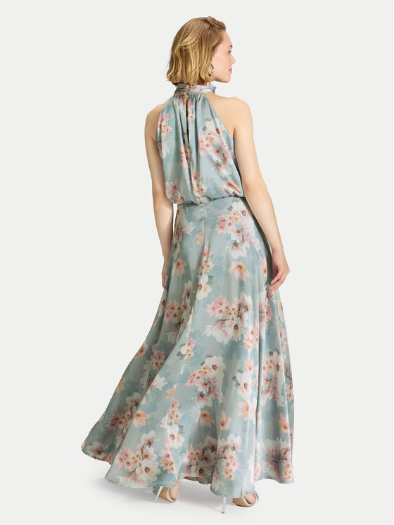 Swing Swing Abendkleid 5AK14900 Himmelblau Regular Fit