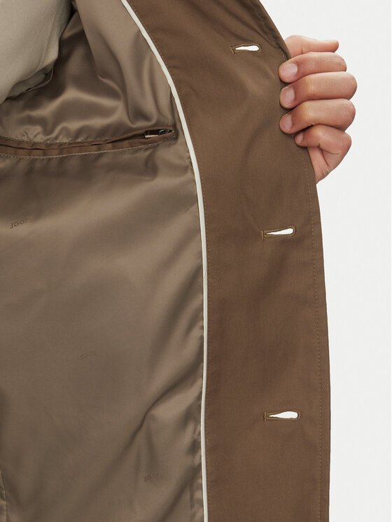 JOOP! JOOP! Kabát pro přechodné období 17 JC-259Stevie 30045330 Hnědá Regular Fit