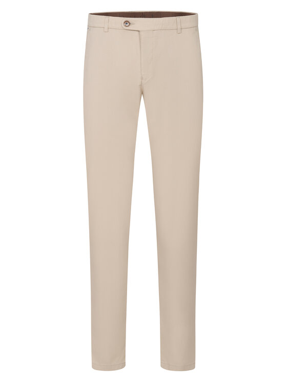Bugatti Bugatti Chino nohavice 4890-76301C Béžová Slim Fit