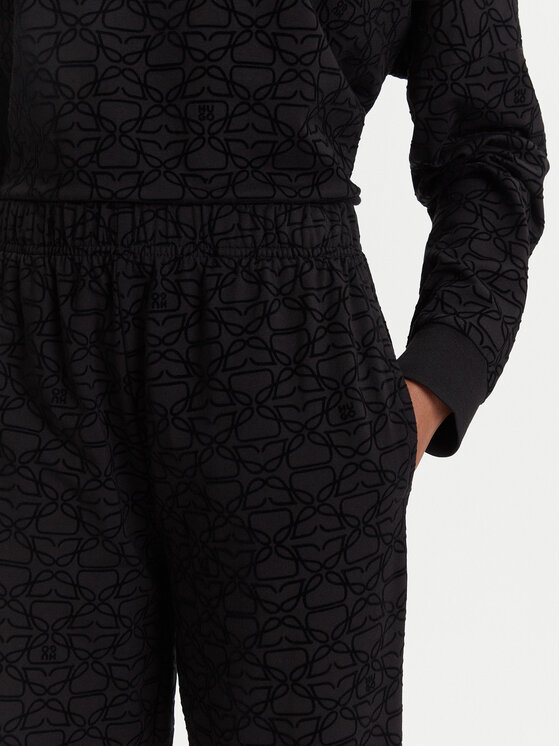 HUGO HUGO Pantaloni trening 50545211 Negru Regular Fit