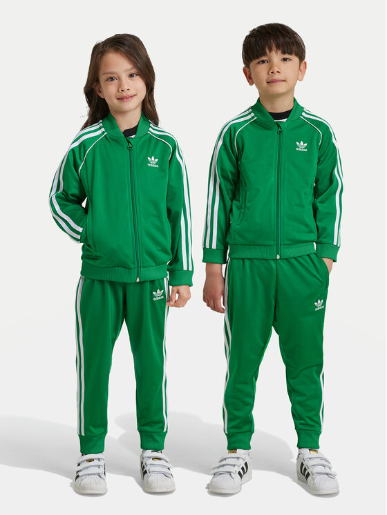 adidas adidas Treniņtērps adicolor SST IY4791 Zaļš Regular Fit