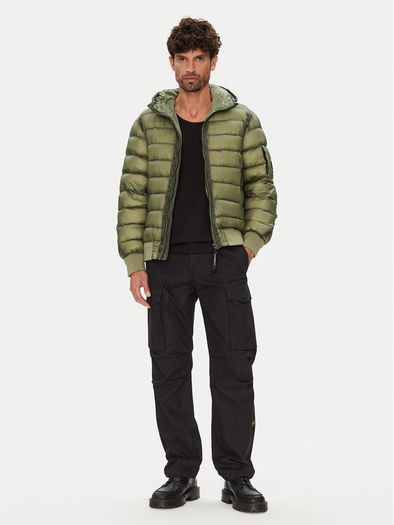 C.P. Company C.P. Company Geacă din puf 19CMOW002A110416A Verde Regular Fit
