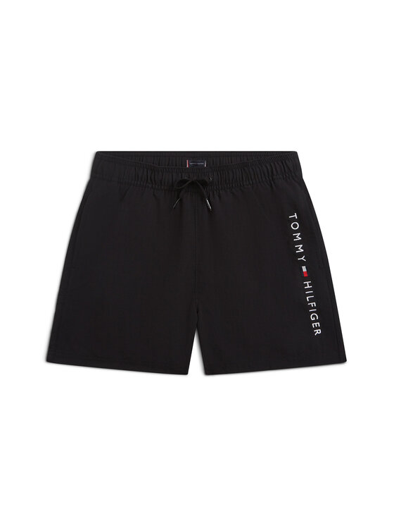 Tommy Hilfiger Tommy Hilfiger Plavecké šortky UB0UB00589 Černá