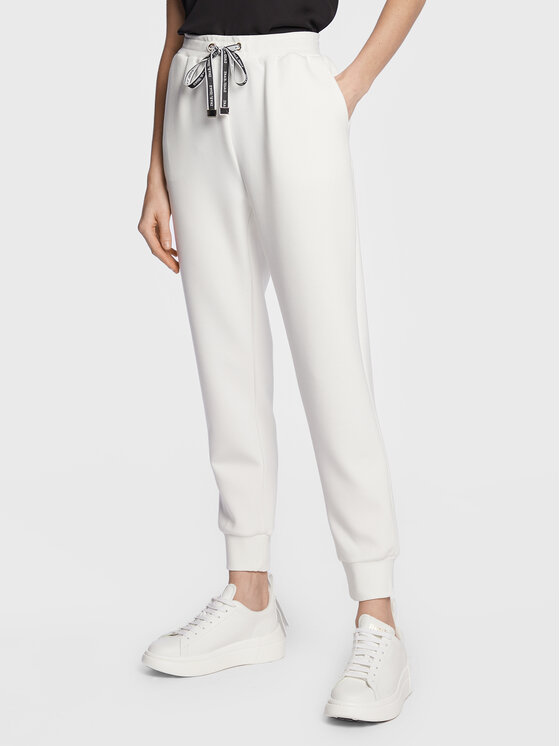 Gaudi Gaudi Jeans Jogginghose 311BD24008 Weiß Regular Fit