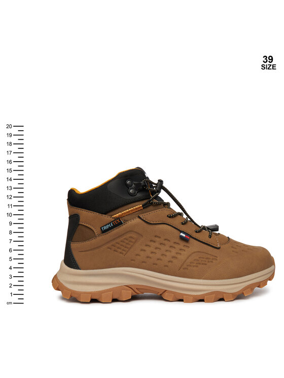 Tommy Hilfiger Tommy Hilfiger Μποτίνια Portland T3XE-35300-1960 S Ανοιχτό καφέ