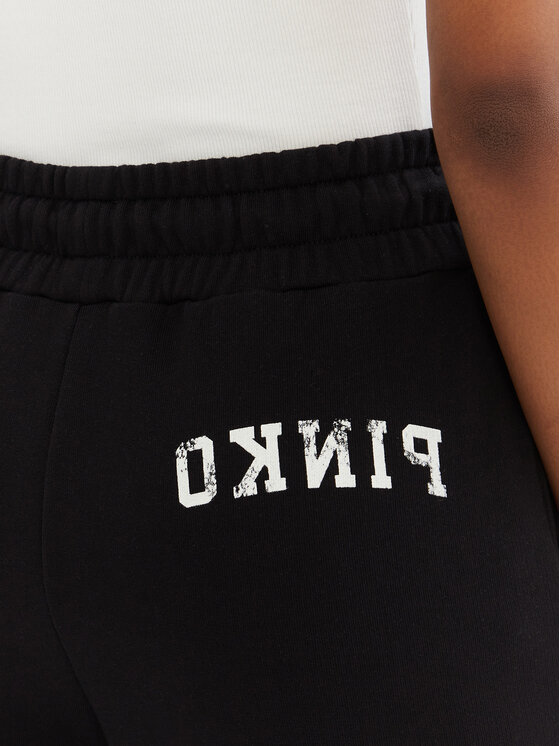 PINKO PINKO Pantaloni trening 100371 A2BZ Negru Regular Fit