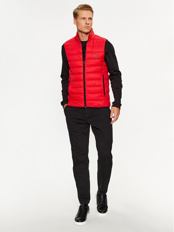 BOSS Boss Prsluk V_Thor 50472473 Crvena Regular Fit