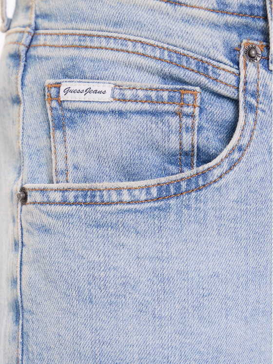 Guess Jeans Guess Jeans Дънки W5BA3O D0027 Син Boyfriend Fit