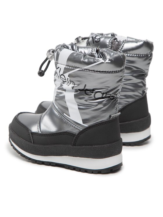 Calvin Klein Jeans Calvin Klein Jeans Śniegowce Snow Boot V3A6-80310-1240 Srebrny