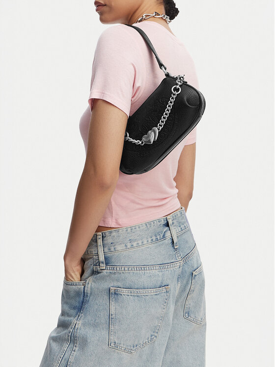 Juicy Couture Juicy Couture Käekott CEO-BIJXT8994WVP. Must