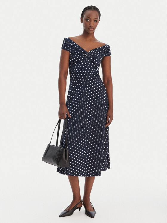 MICHAEL Michael Kors MICHAEL Michael Kors Kasdieninė suknelė MR683GLKA7 Tamsiai mėlyna Regular Fit