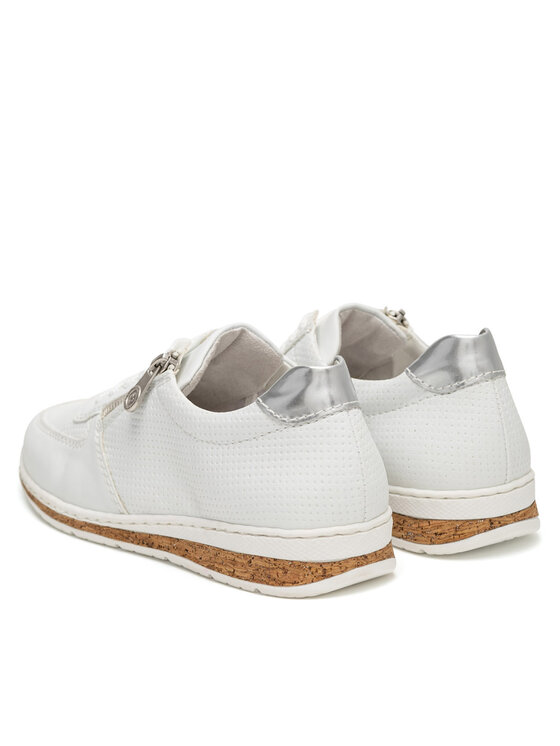 Rieker Rieker Halbschuhe N5127-80 Weiß