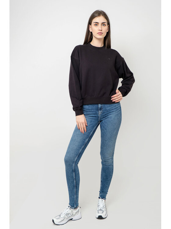Champion Champion Bluza 116050-KK001-NBK R. L Czarny Relaxed Fit